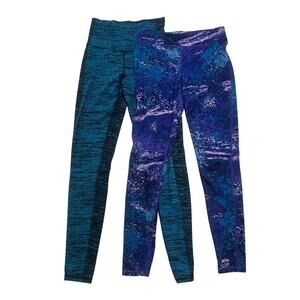 2 Pairs of Champion Colorful Leggings Size Small